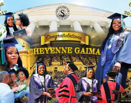 Graduation flyer design